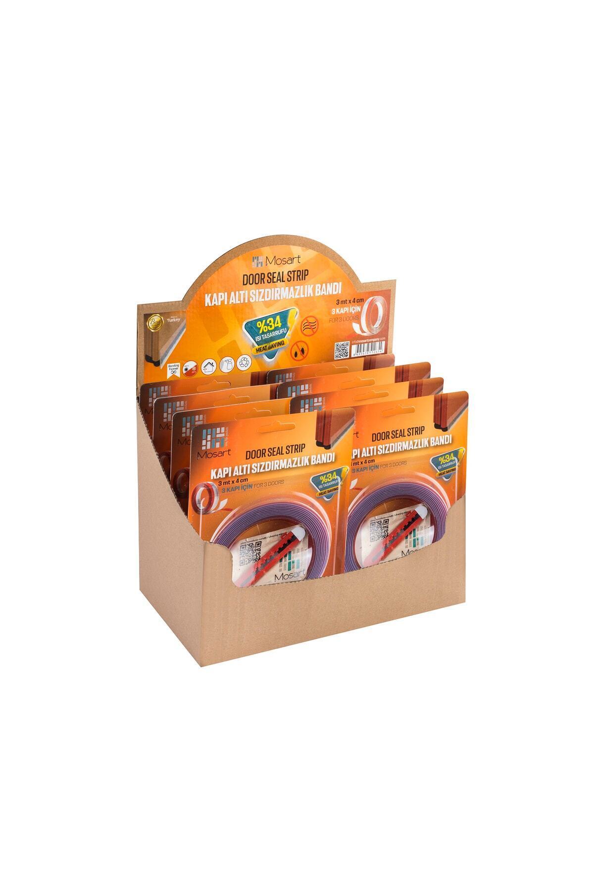 Kapı Altı Rüzgar Önleyici Şeffaf Isı Yalıtım Bandı 1 Metre. Toz, Soğuk ve Haşere Geçirmez