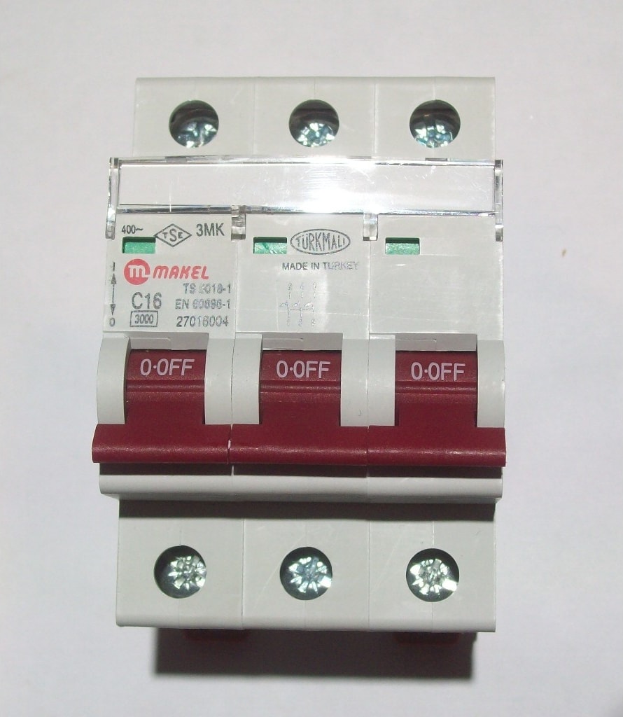 C3X16A 3Ka Otomatik Sigorta