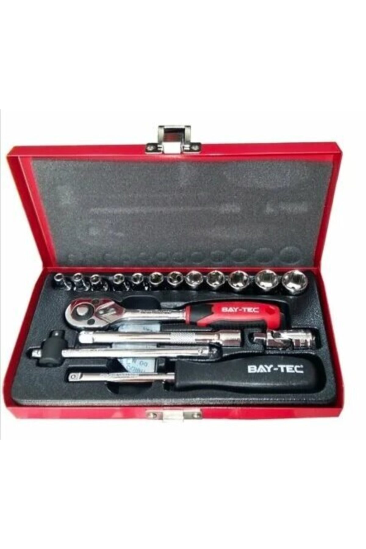 Bay-tec 1/4'' Lokma Takımı 17 Parça 6 Köşe