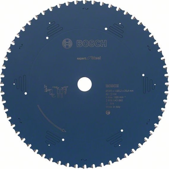 Expert For Steel 305 x 25,40 Mm 60 Diş 2608643060