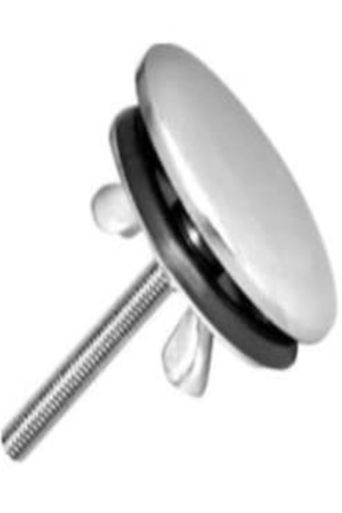 Krom Metal Lavabo Delik Tıpası Lavabo Tapası Paslanmaz