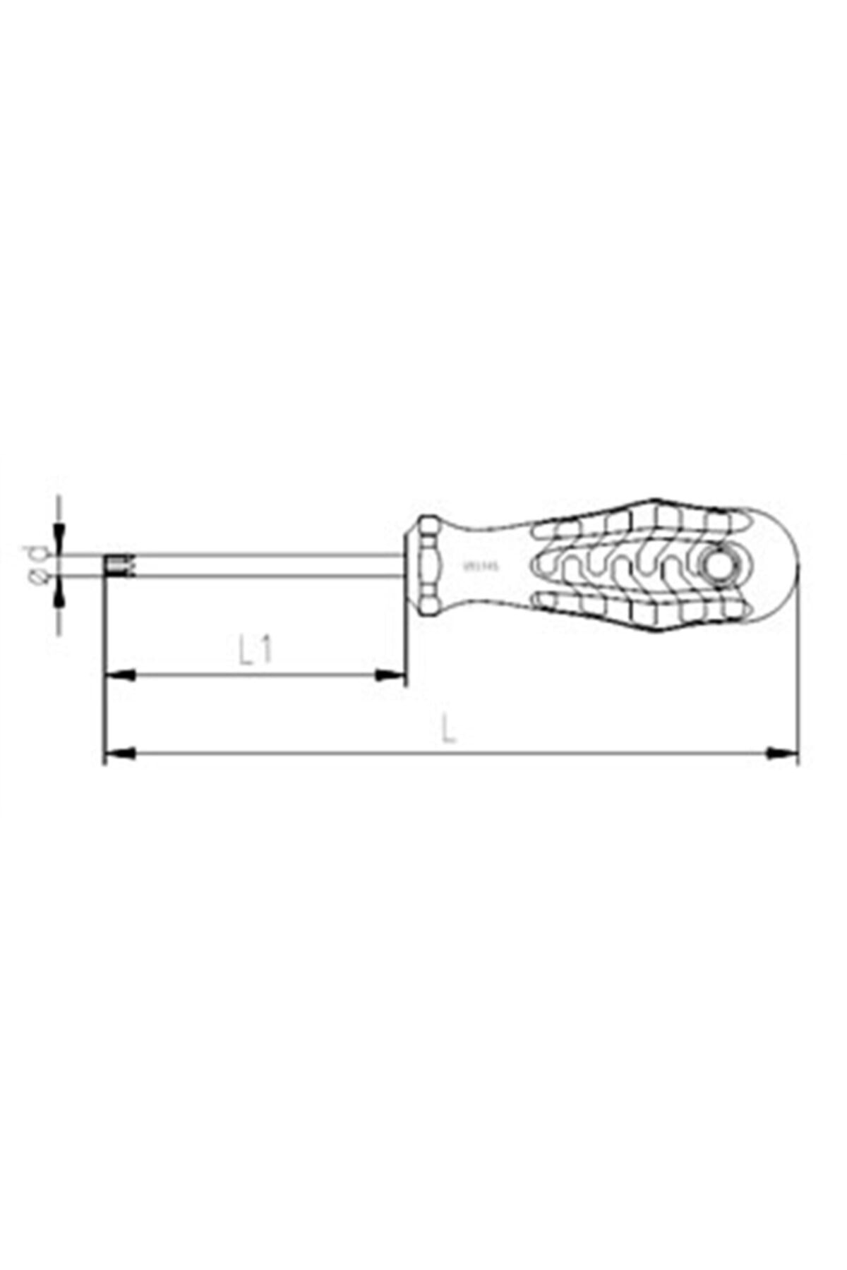 İZELTAŞ Tr9 Delikli Torx Uçlu Tornavida