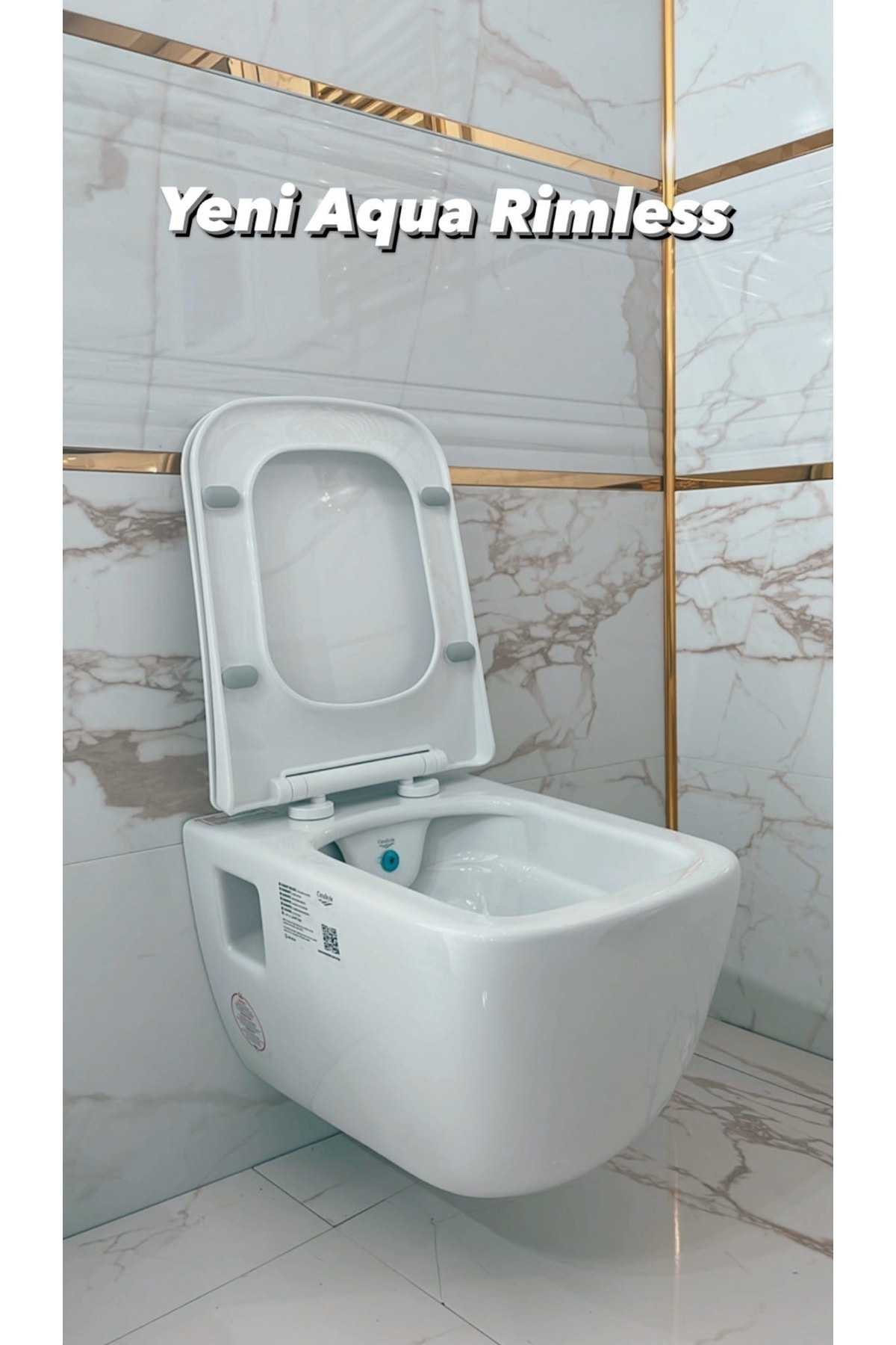 Cerastyle (aqua) Asma Klozet + Yavaş Kapanan Kapak