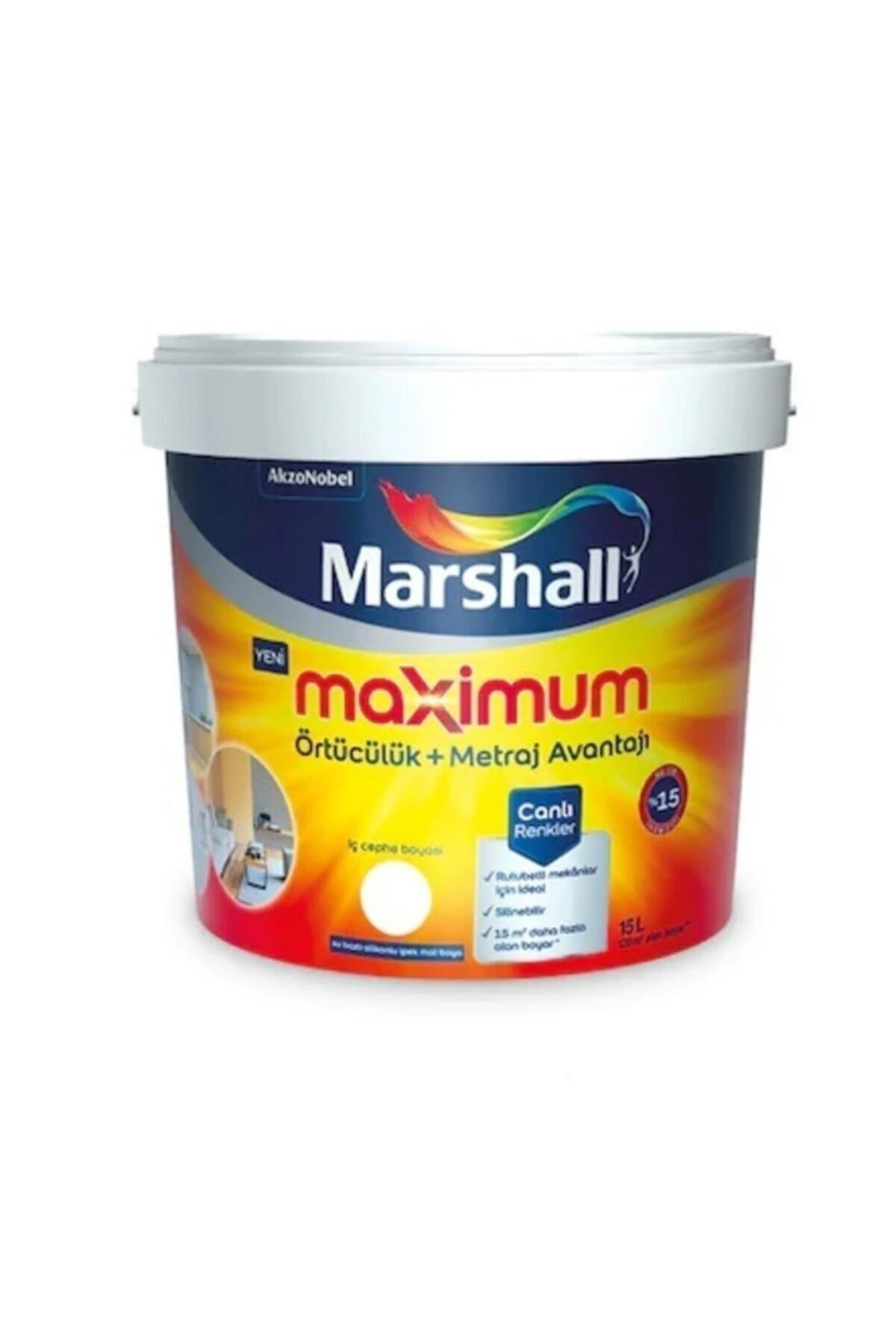 Maximum Silikonlu Inci Tanesi 15 Lt