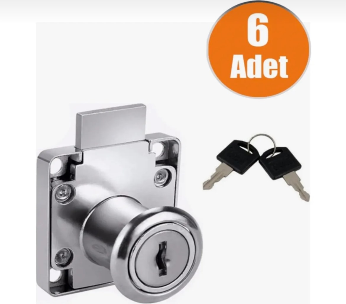 Kare Çekmece Kilidi (6 Adet)