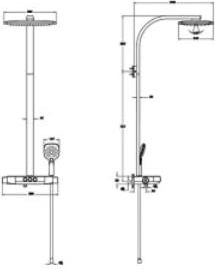 Artema Aquacontrol Charm 360 3f Duş Sistemi A47204 Krom