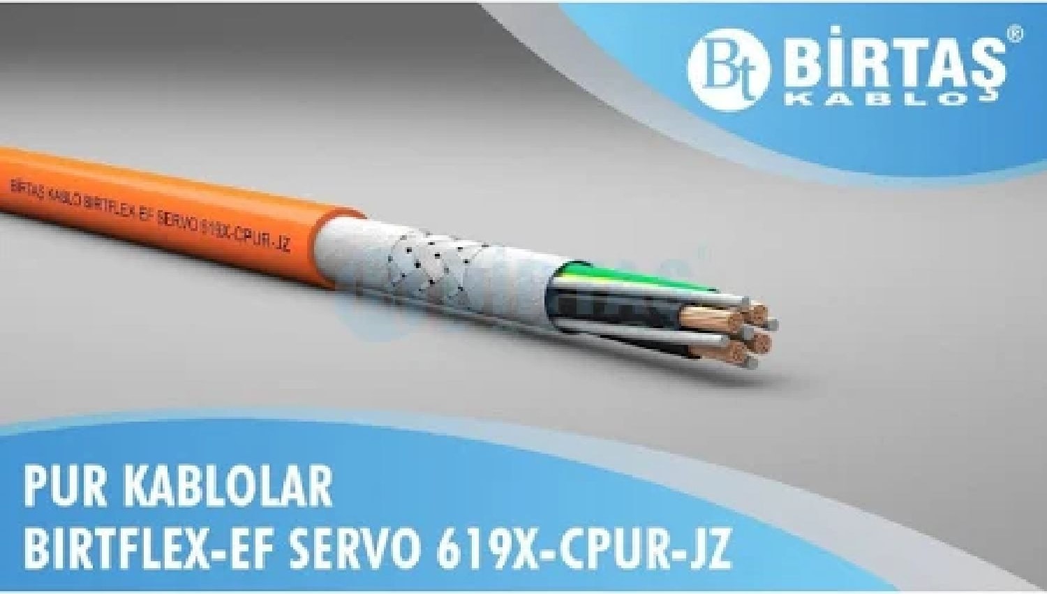 EF659X-CPUR-3X0.25 ,kesit 0.25MM² 3-Damar/çok Telli Blendajlı Ağırşart Hareketli Pur Kablo