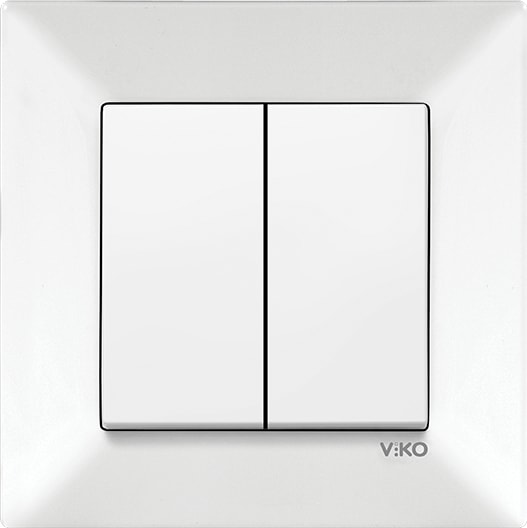 Meridian Komütatör Ikili Anahtar Çerçeveli