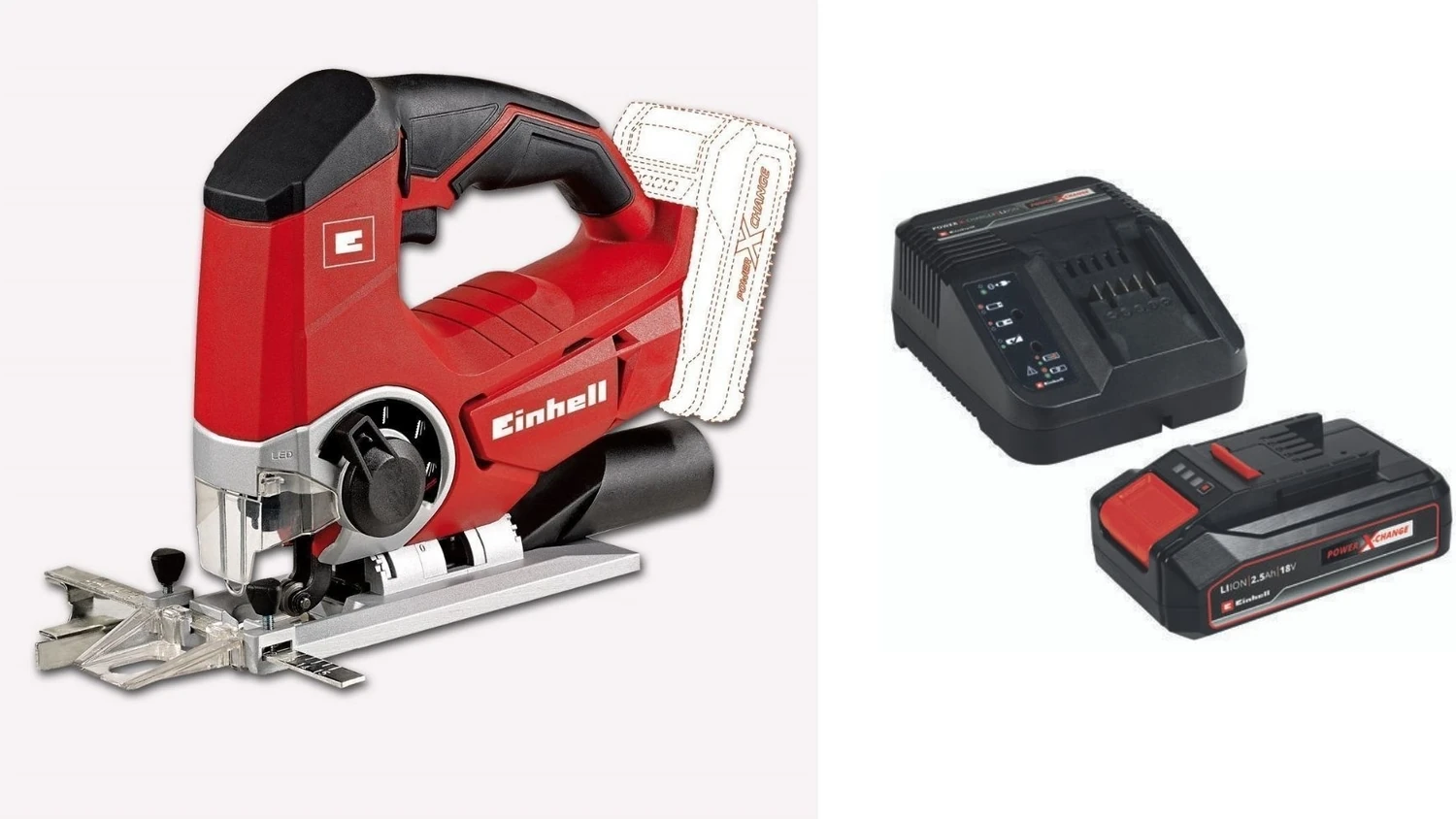 Te-Js 18 Li Akülü Dekupaj Testere 2.5AH Starter Kit