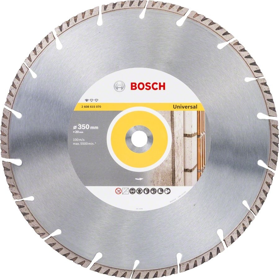 BOSCH - Standard Seri Genel Yapı Malzemeleri ve Metal Için Elmas Kesme Diski 350*20 mm