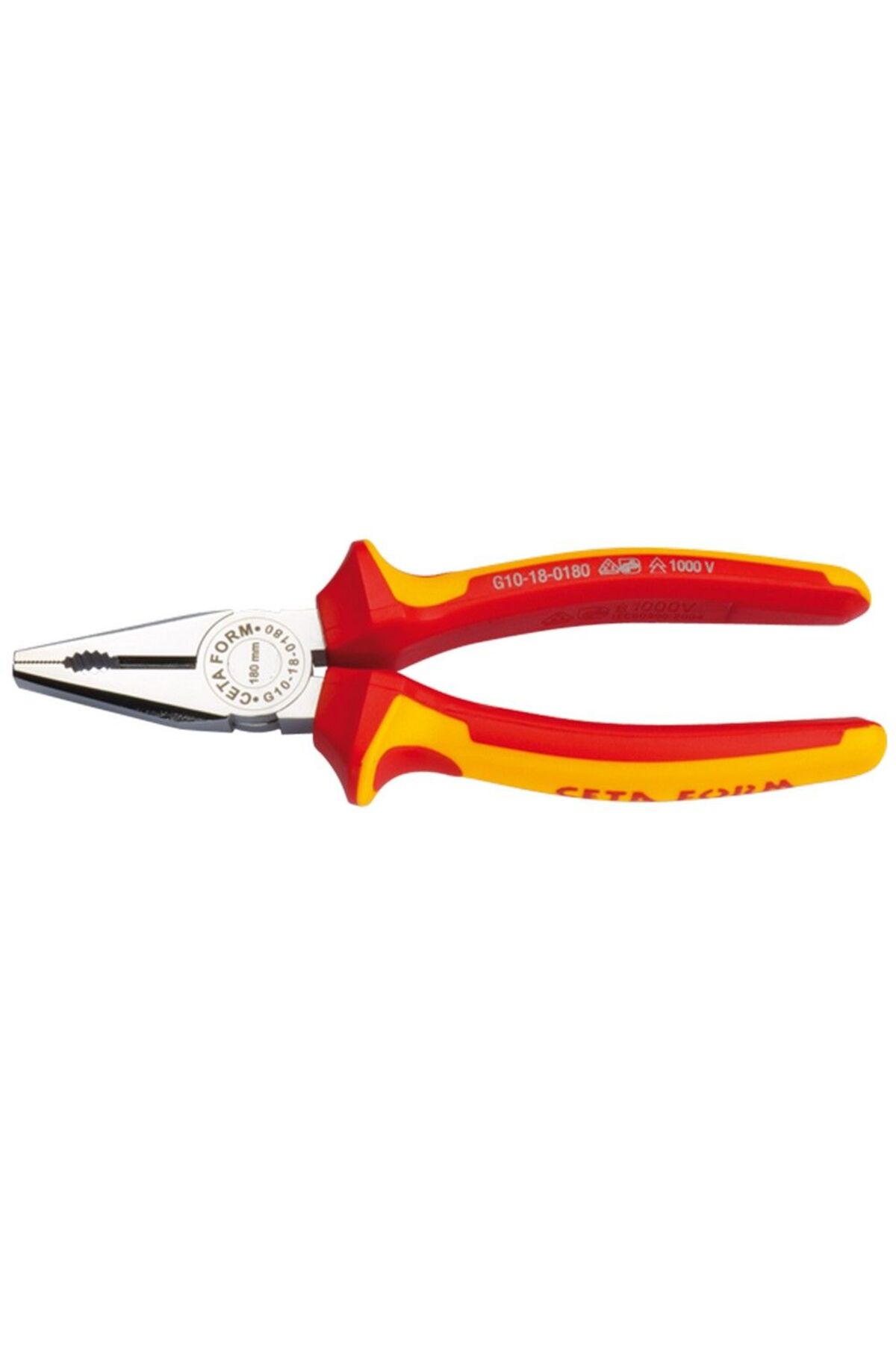 CETAFORM G10 SERİSİ 1000V İZOLELİ KOMBİNE PENSE G10-18-0160