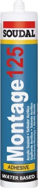 Montage 125 Akrilik Montaj Yapıştırıcı Beyaz 310 ml