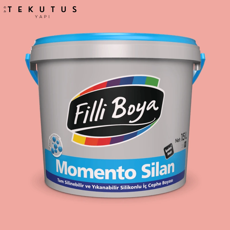 Momento Silan Silikonlu Iç Cephe Boyası 15 L Mercan / L-567