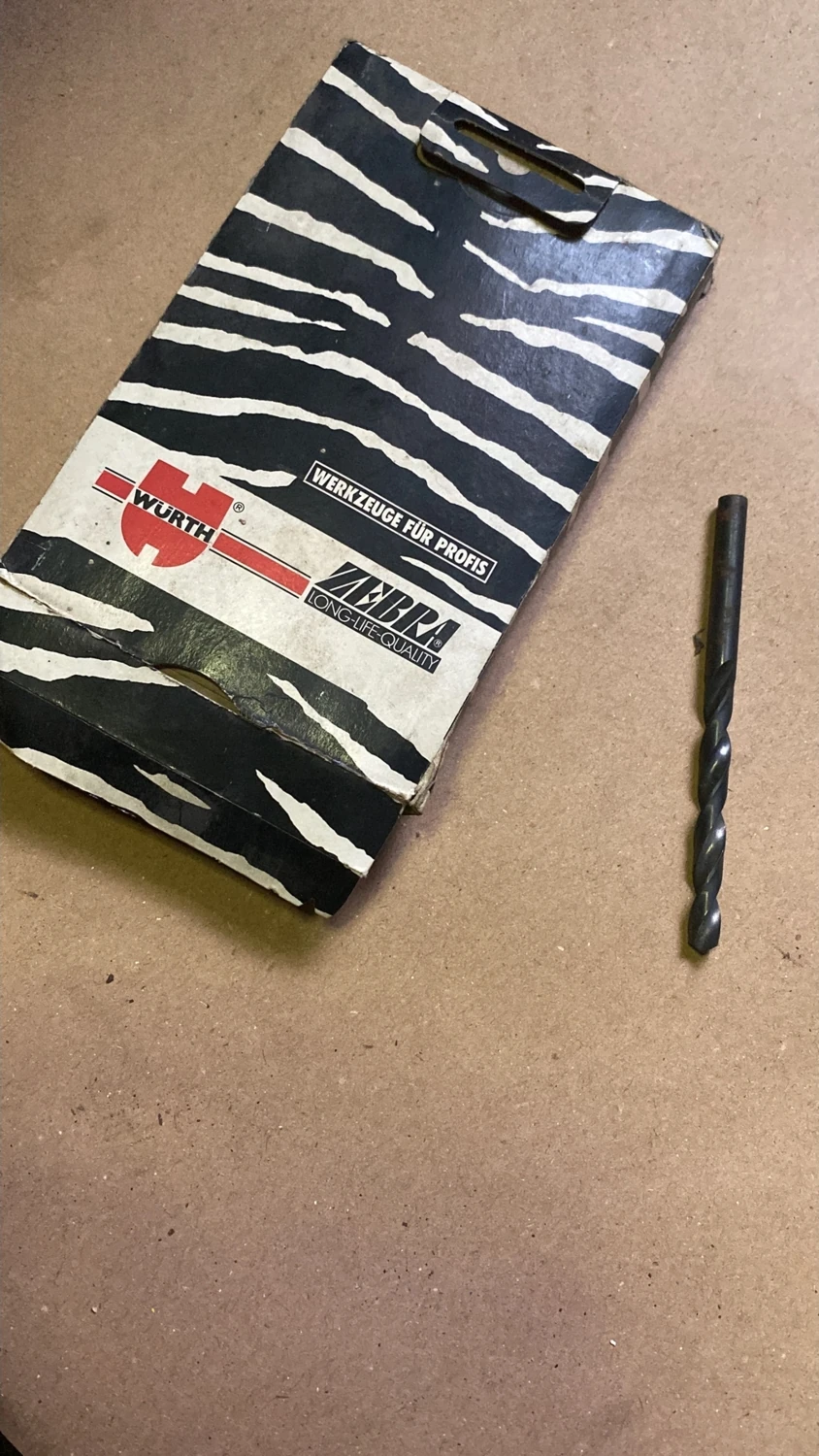 Zebra Matkap Ucu 6 mm Hss Demir - Çelik - Metal - Aliminyum 1 Adet