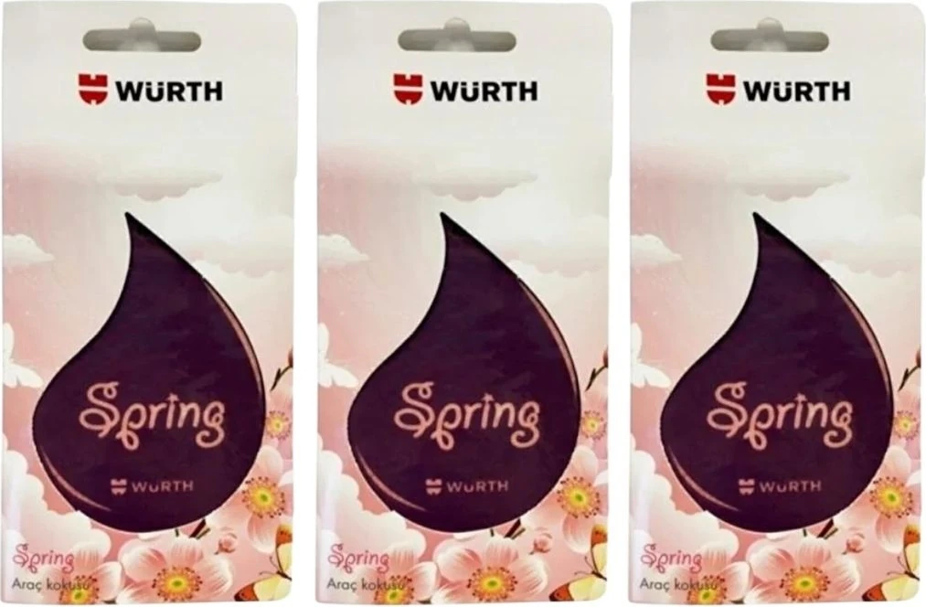 Asma Koku Spring Yeni Üretim 2025 3lü Paket Tek Ebat