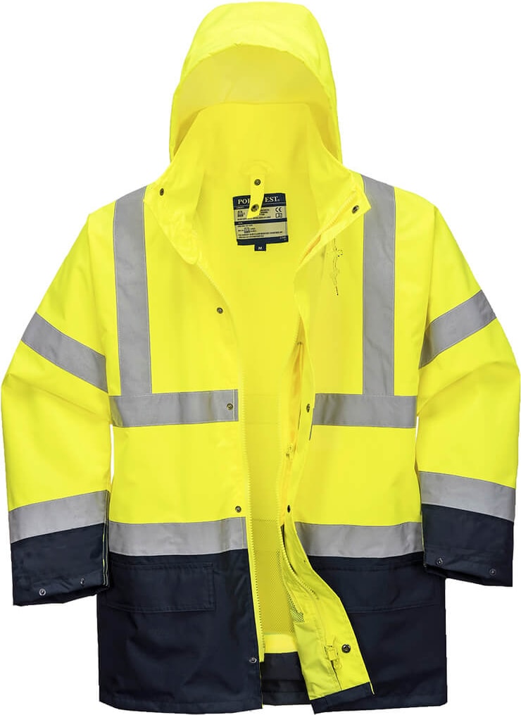 S766 - Temel 5-In-1 Çift Renk Hi-Vis Ceket