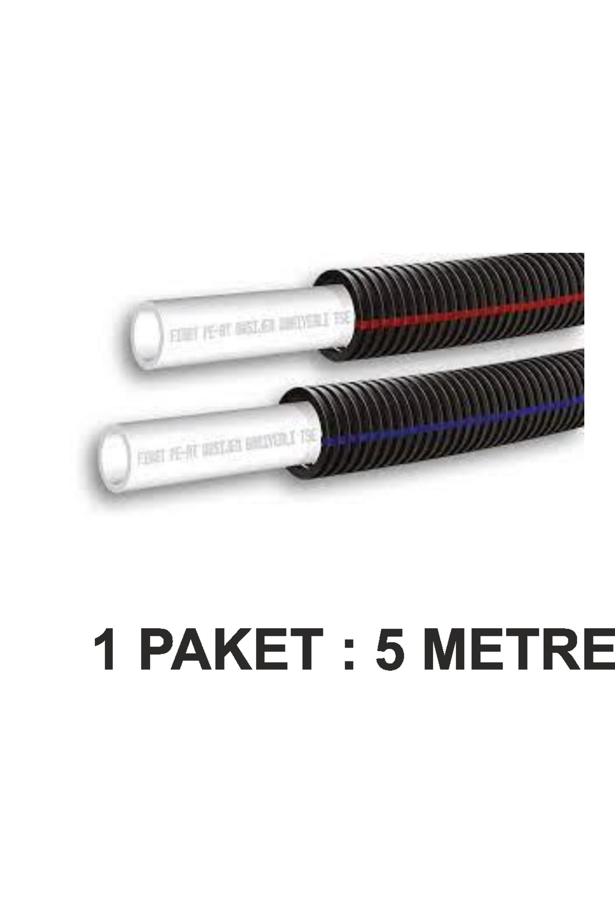 VESBO PPRC SPİRAL KILIFLI PEX-B PLUS MAVİ 1 MT FİYATIDIR (TOPU 80 MT ) DİR PAKET 5 Li