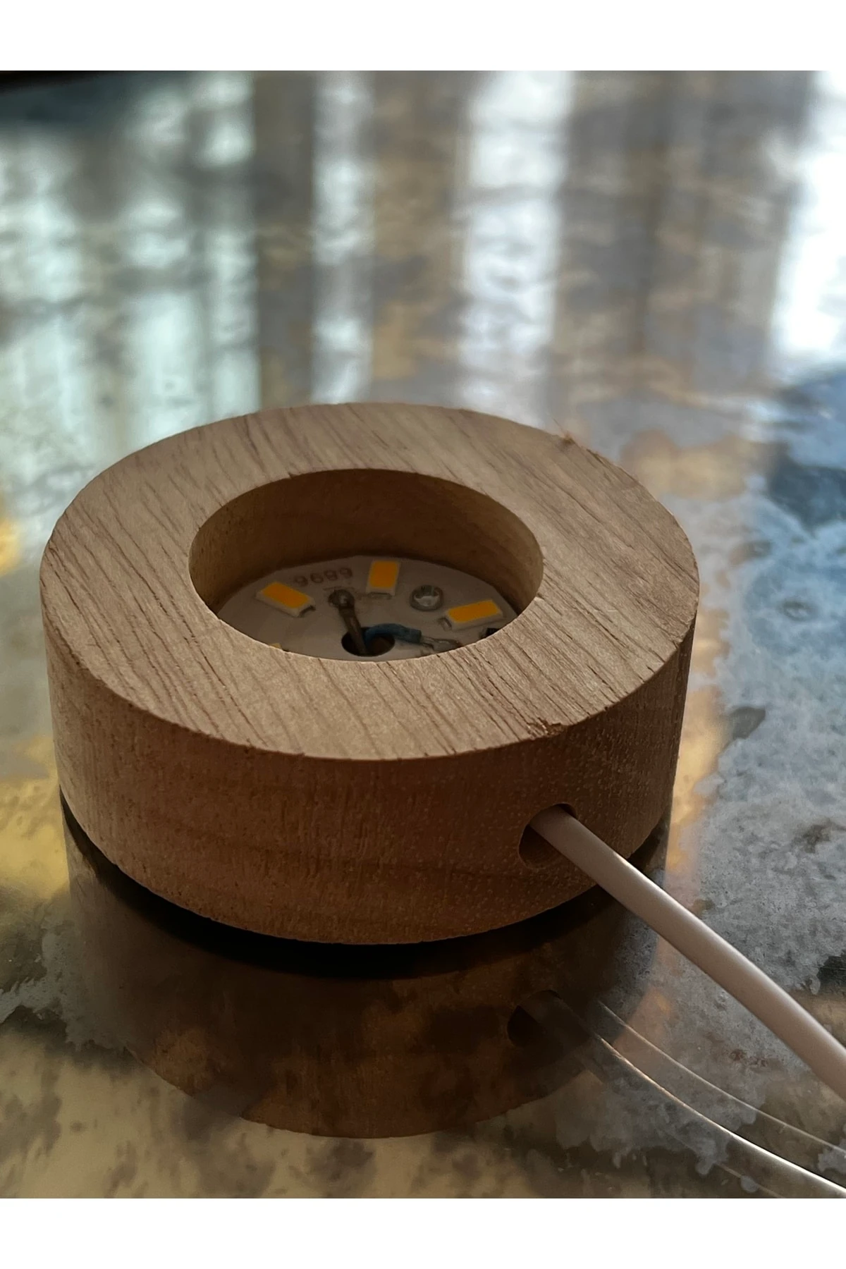 Harry Potter Baykuşlu Işıklı Cam Küre (prizli Gece Lambası Aydınlatma Dekoratif Model)