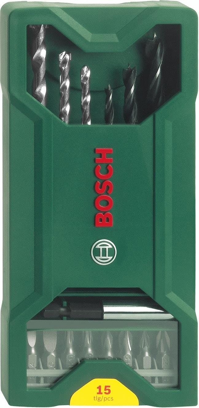 BOSCH 15 Parça Vidalama Matkap Ucu Seti