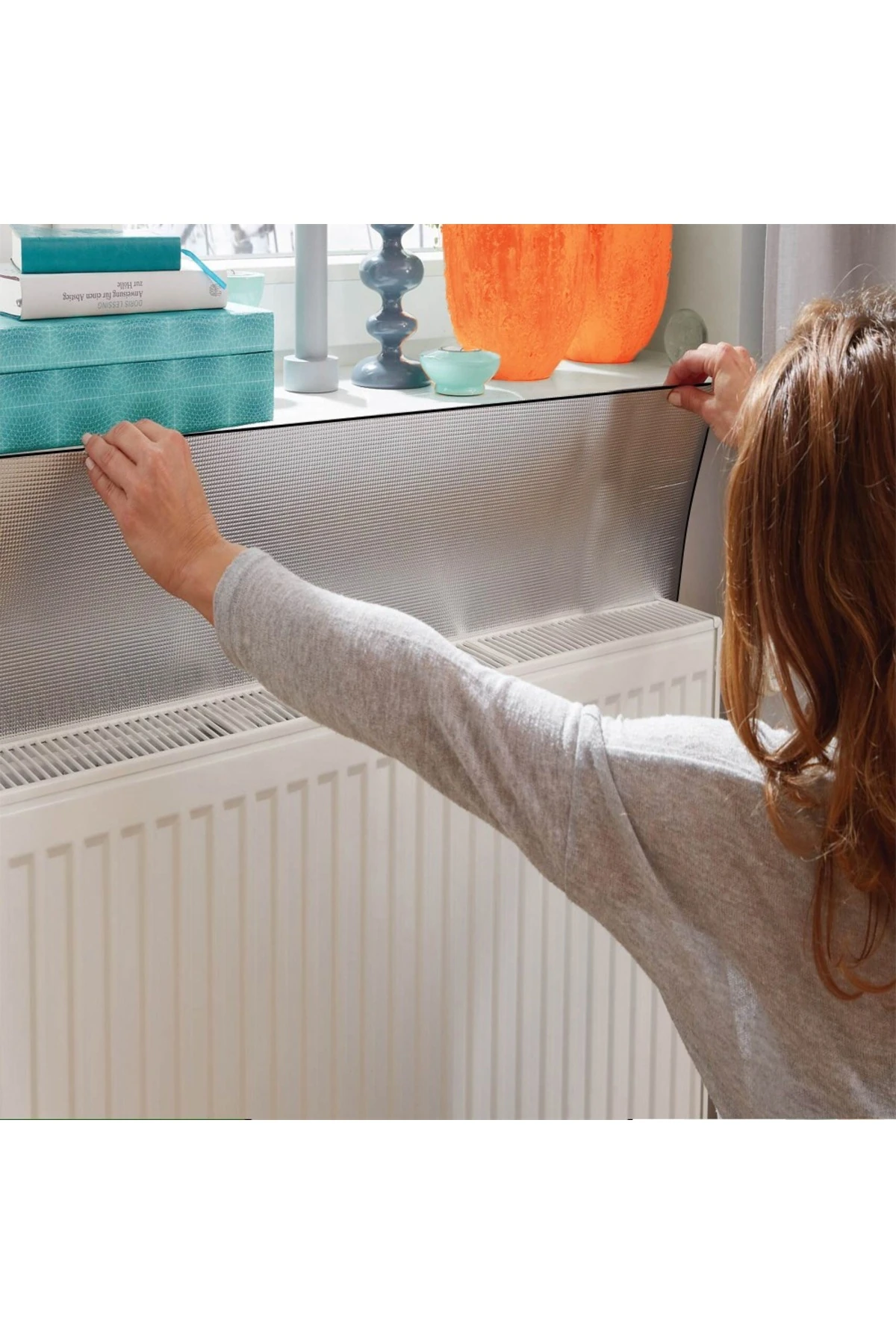 2 Adet Isı Yalıtım Levhası 3 mm Petek Arkası Kalorifer Radyatör Arkası İzolasyon Plaka