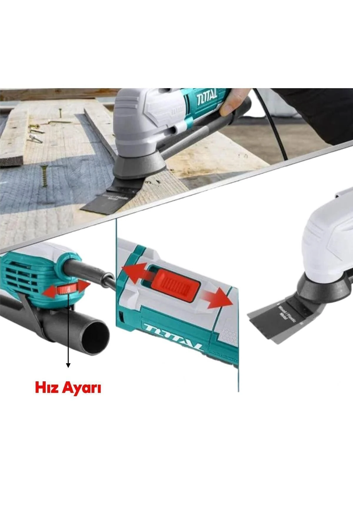 Çok Amaçlı El Aleti Kablolu 220 V Paspaslama 300 W TS3006 Raspalama Testere Kazıyıcı Kesici