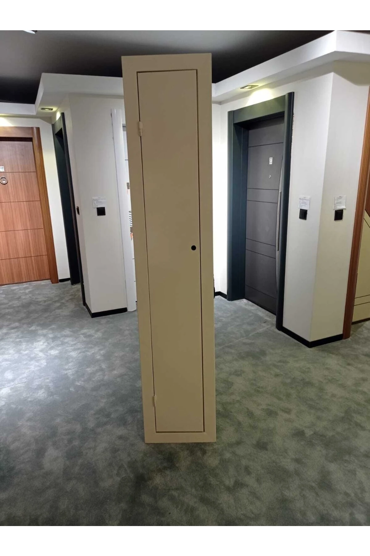 Şaft Kapağı Statik Fırın Boya Kaynaklı Menteşe Elektrik Panosu Krem Rengi