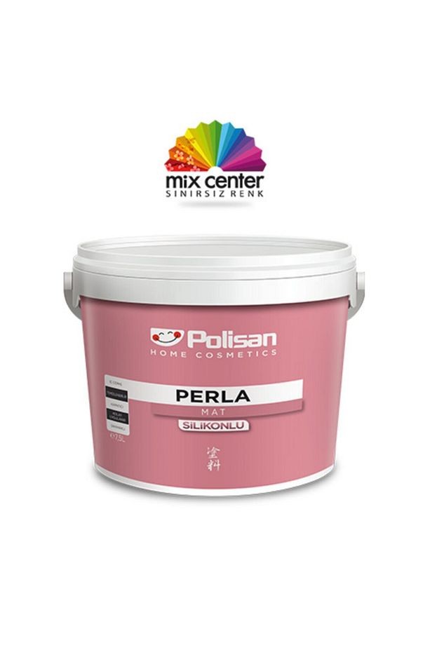 Perla Silikonlu Mat Iç Cephe Boyası 10 Kg (7,5 Lt) Kahve Köpüğü