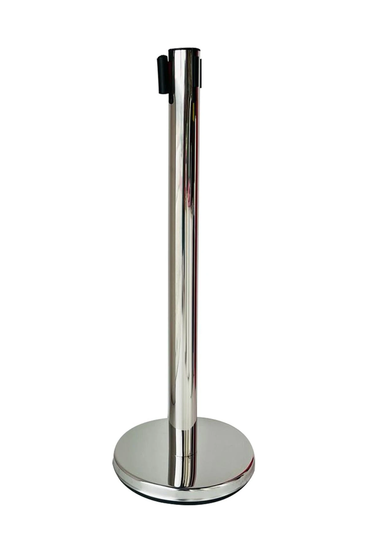 Krom Şerit Bariyer Yönlendirme Bariyeri Ayaklı Şerit Bariyer Güvenlik Bariyeri Ayaklı Bariyer