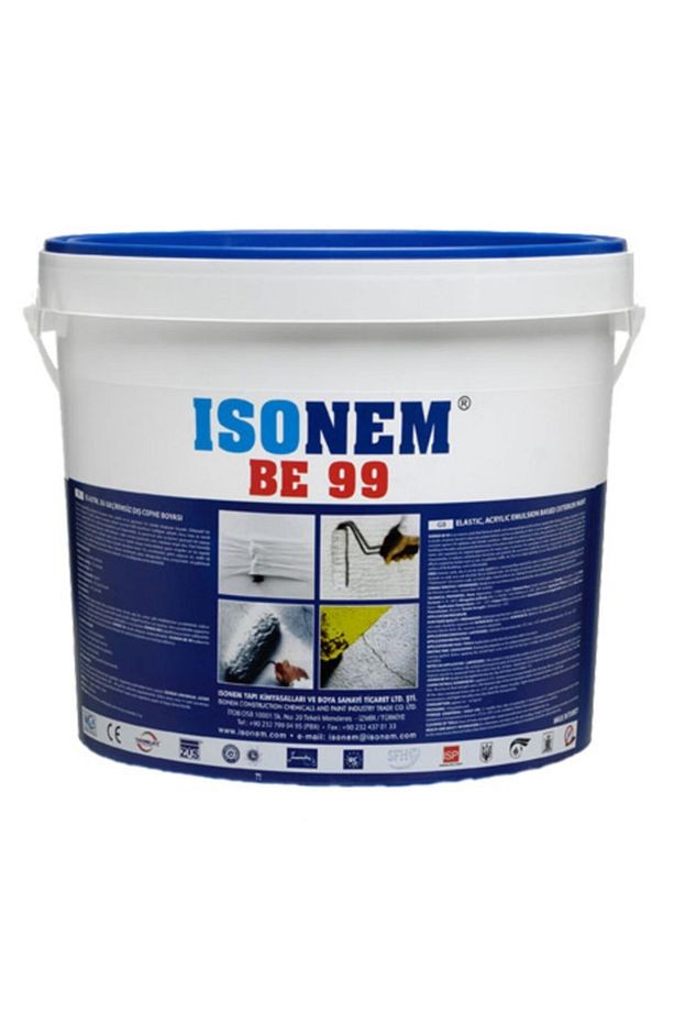 Be 99 Elastik Su Geçirimsiz Dış Cephe Boyası Beyaz 5 kg
