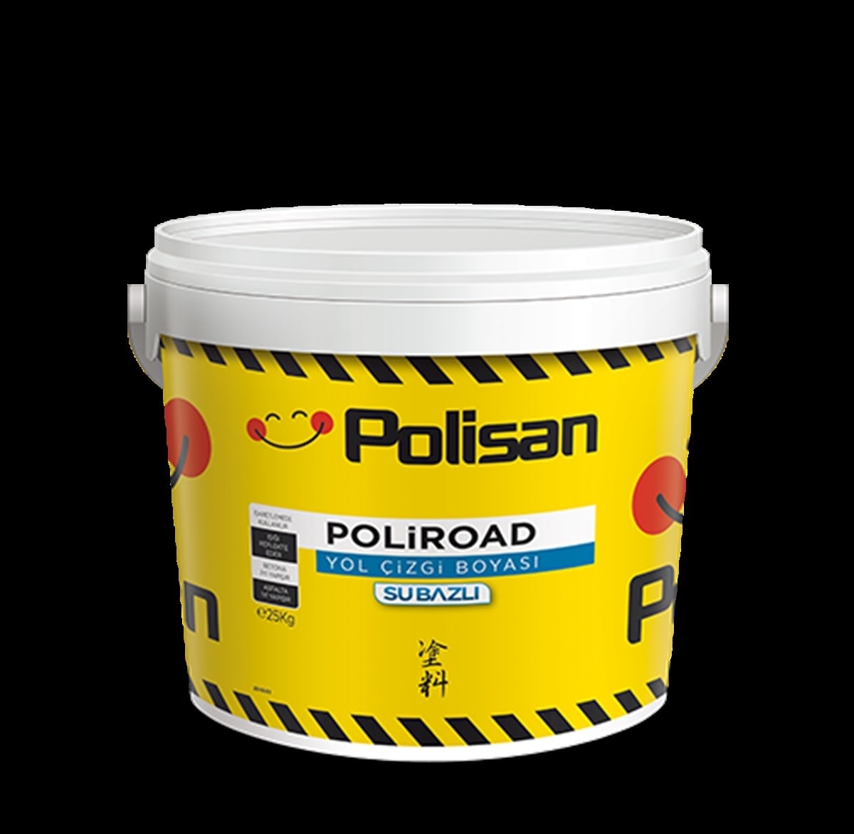 Yol Çizgi Boyası Beyaz Su Bazlı 2,5 lt