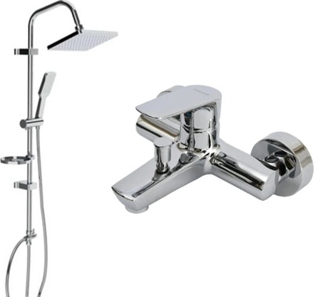SH630 İkili Duş Seti Takımı (Duş Sistemi+Liva Banyo Bataryası)