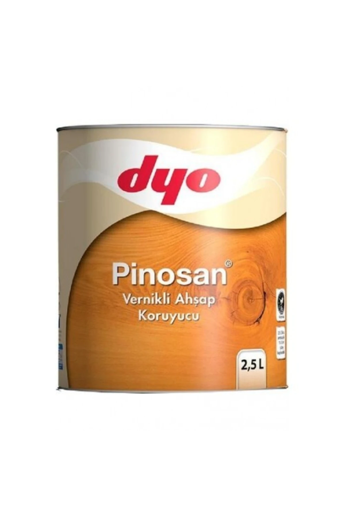 Dyo Pinosan Ahşap Vernik 2,5 Kestane