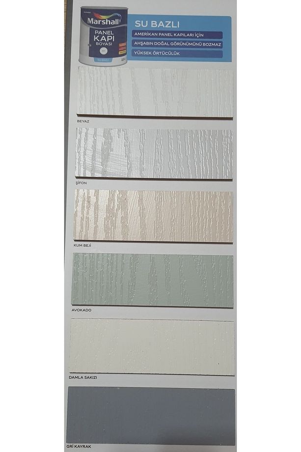 Su Bazlı Panel Kapı Boyası 0,75 Lt