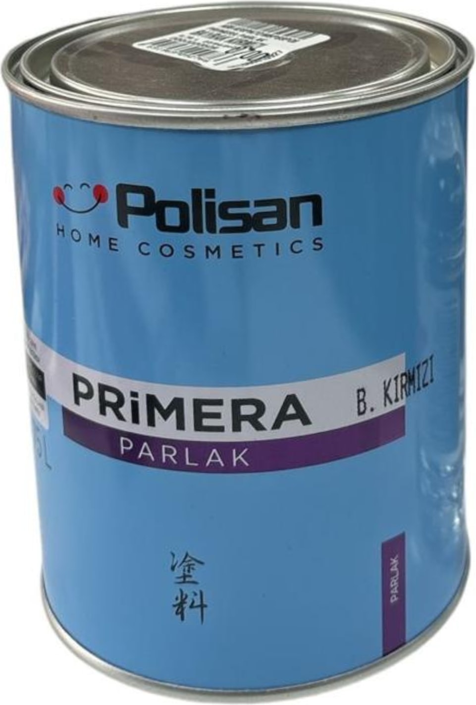 POLİSAN Primera Parlak Yağlı Boya Bayrak Kırmızı 0,75LT