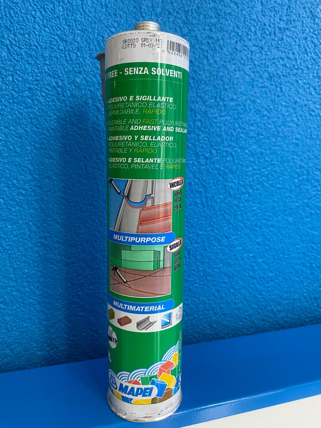 Mapeflex PU45 Grey Cartridge 300 ml