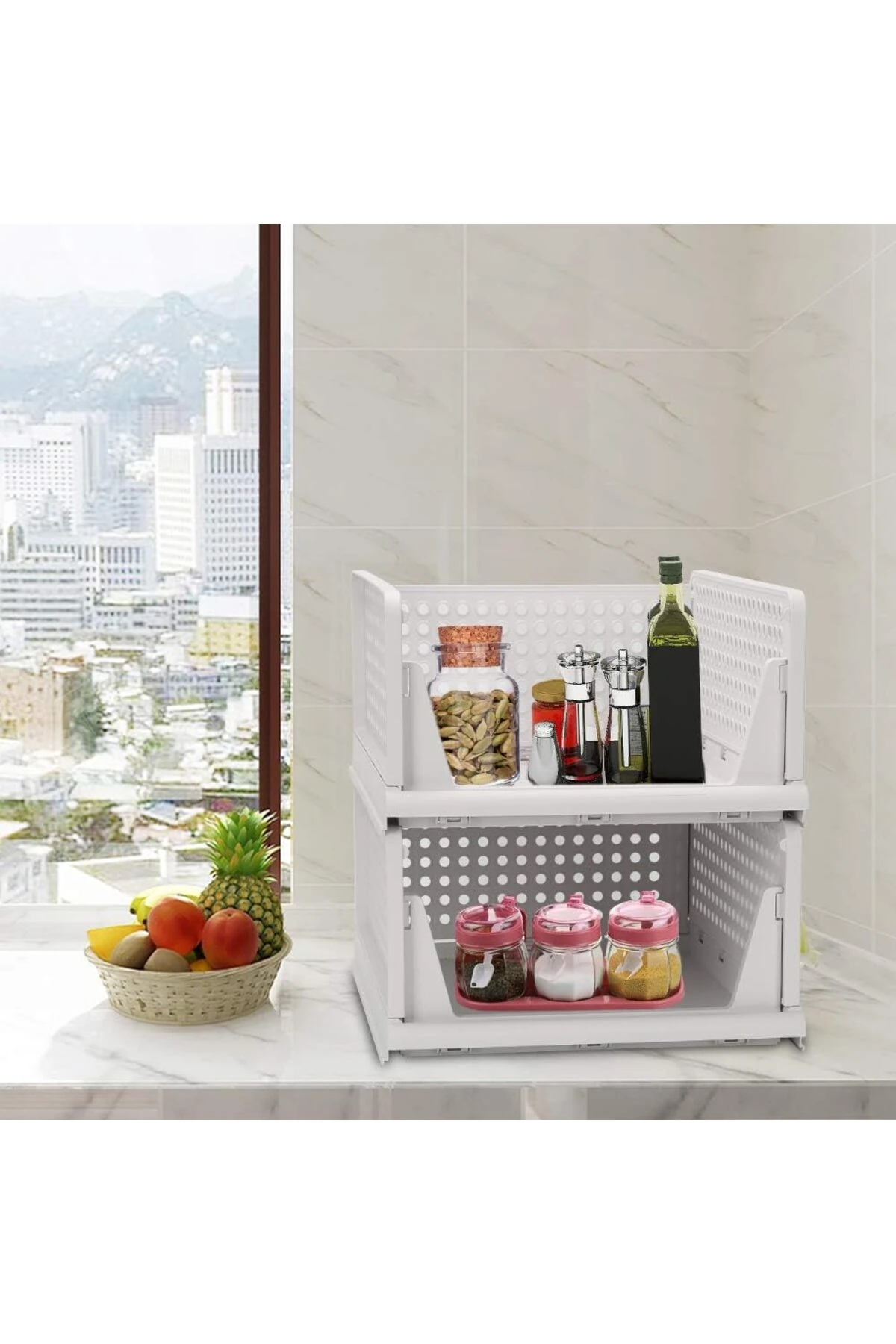 3 Adet Dolap İçi Düzenleyici, Kayar Raf Dolap İçi Kıyafet organizeri düzenleyici ayarlanabilir Raf