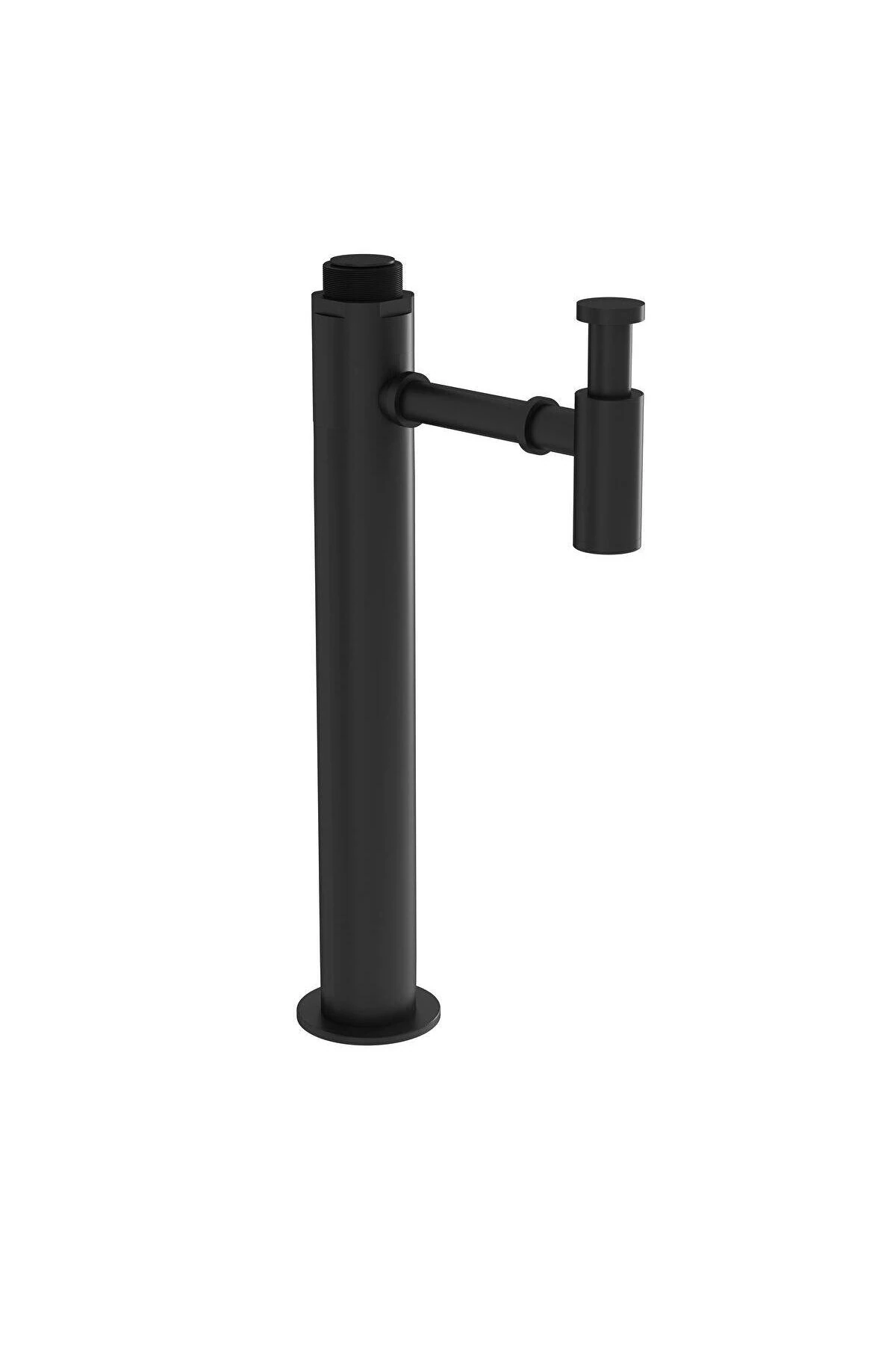 VİTRA A4516036WTC YERDEN SİFON KISA SIYAH