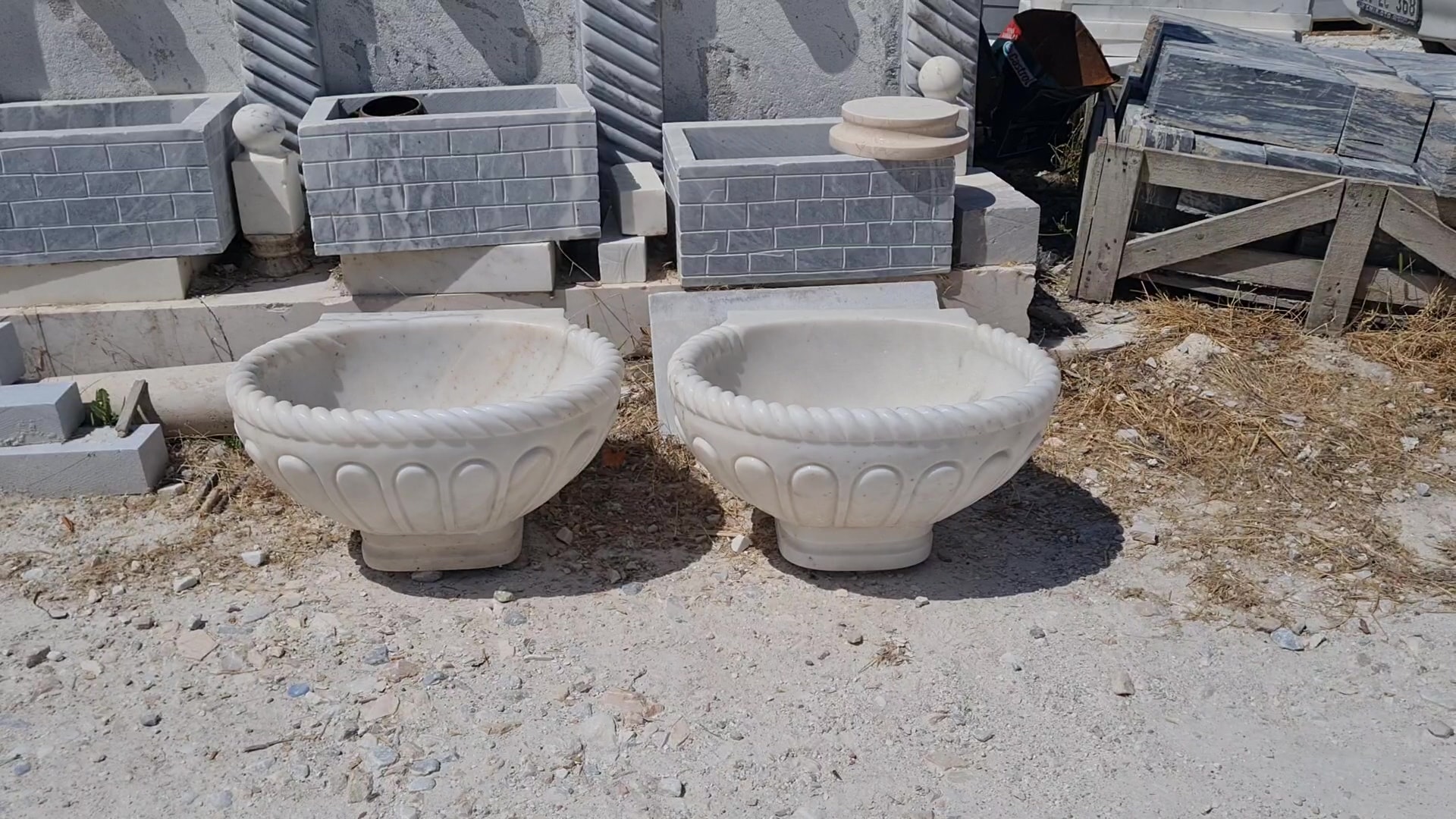 Osmanlı Mermer Kurna, Mermer Kurna Modeli, Mermer Hamam Kurnası, Kurna, Su Kabı, Turkish Kurnasi,