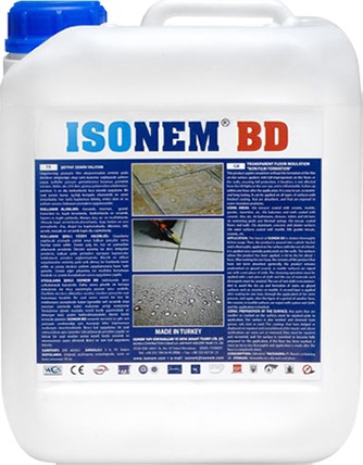 Isonem Bd Doğal Görüntüyü Bozmayan Şeffaf Zemin Su Yalıtımı 5 Lt