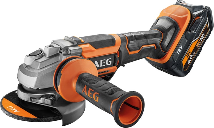 BEWS 18-125BLPX-602CAkülü Kömürsüz Motor Taşlama (Lithium ion 18 V;6,0 Ah)