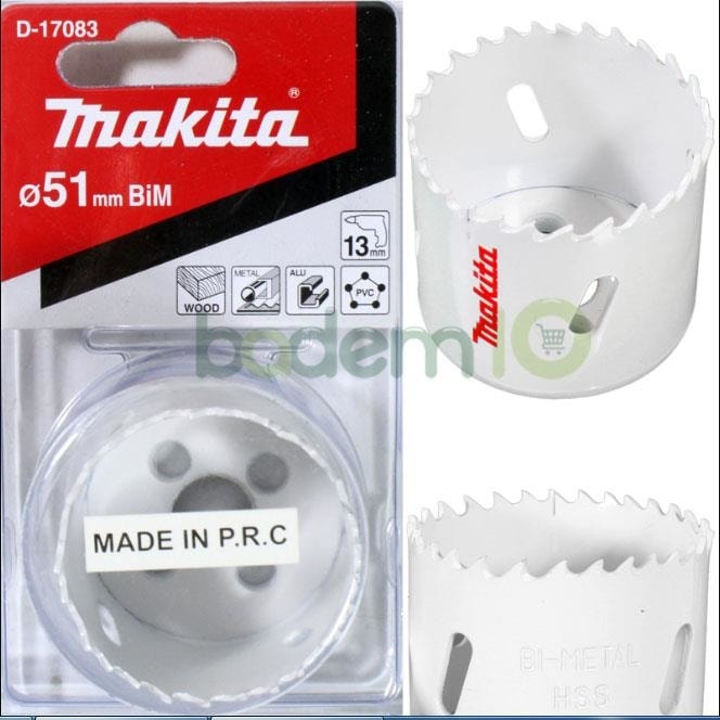 MAKİTA D-17083 Bi Metal Delme Testere Panç Matkap Ucu 51 mm