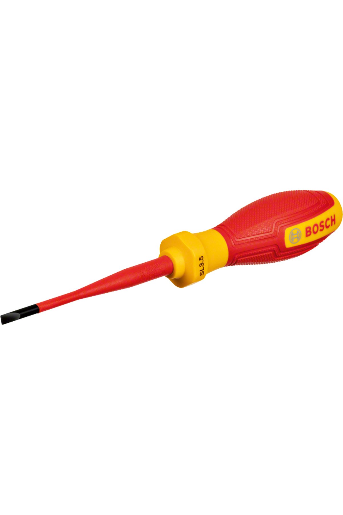 Profesyonel İzoleli 1000 Volt SL 3.5 x 75 mm Tornavida (1600A02NC1)