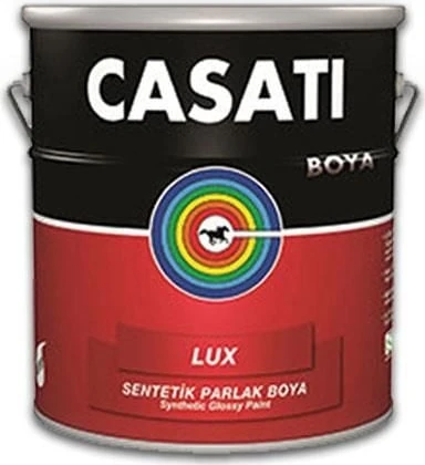 çınar ticaret casati lüx sentetik parlak boya 0,75 litre beyaz