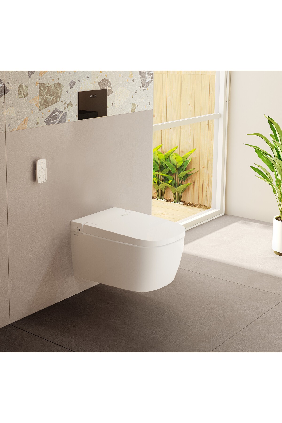 V-Care Comfort 5674B003-6194 Akıllı Klozet, 60 cm, Beyaz