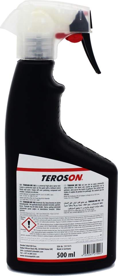 Teroson WX 182 Hare Giderici Sprey Araç Cilası 500 ML