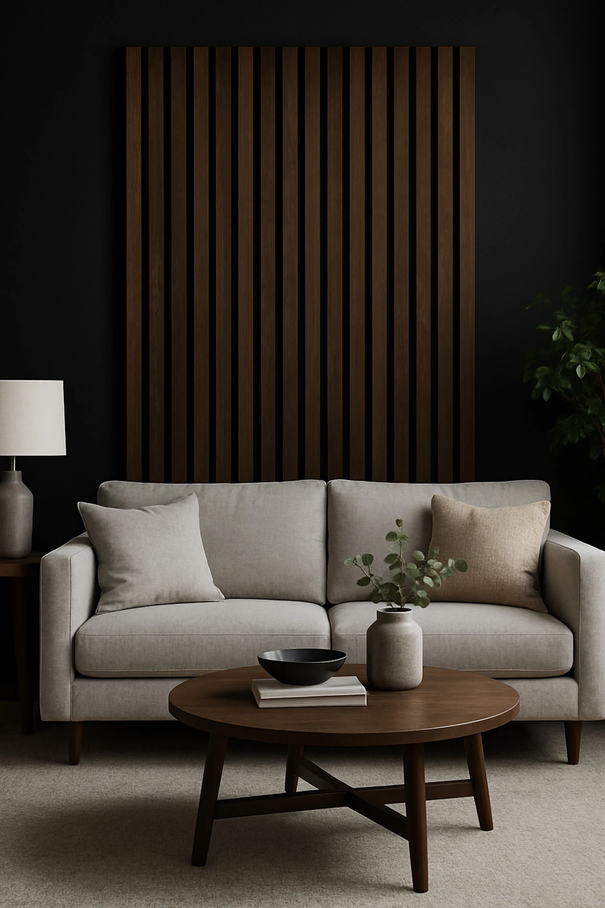 Ceviz Kendinden Yapışkanlı Duvar Çıta – 12 Adet | 240 cm Uzunluk | 18 mm Kalınlık Dekoratif Panel