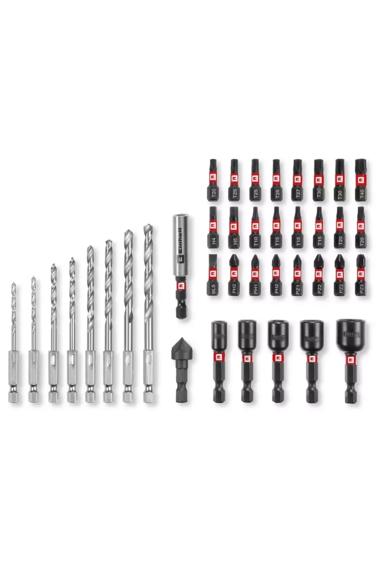 M-CASE 39 parça darbeye dayanıklı bits seti - 49108773