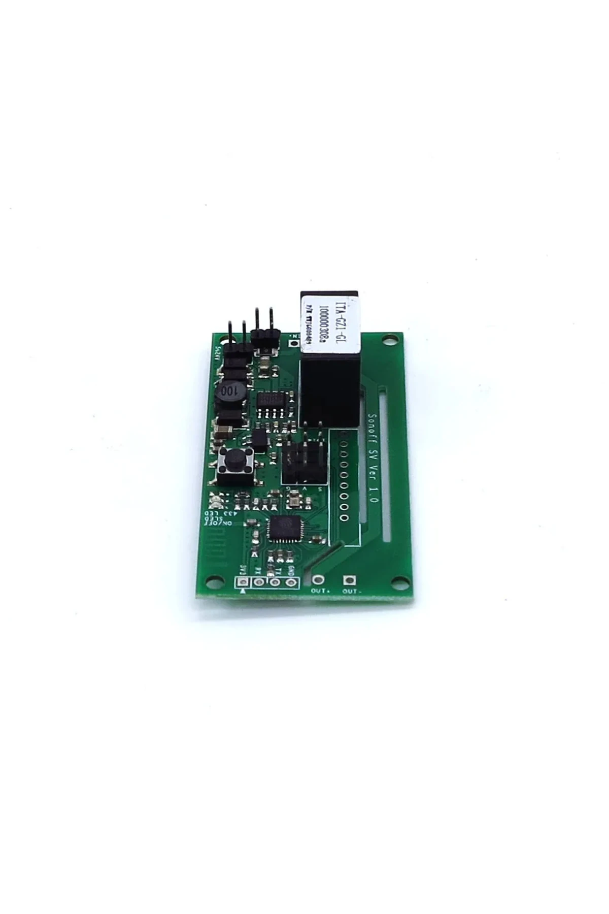 Sv 5v-24v Güvenli Gerilim Wifi Kablosuz Anahtarı Akıllı Ev App Kontrol Modülü