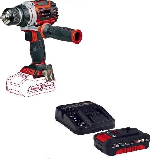 EİNHELL Tp-Cd 18/60 Li Bl - Solo, Akülü Vidalama + 18V 4,0 Ah Pxc Starter Kit (Başlangıç Seti)