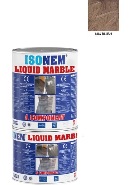 İsonem Liquid Marble Sıvı Mermer 5 kg M14 Blush